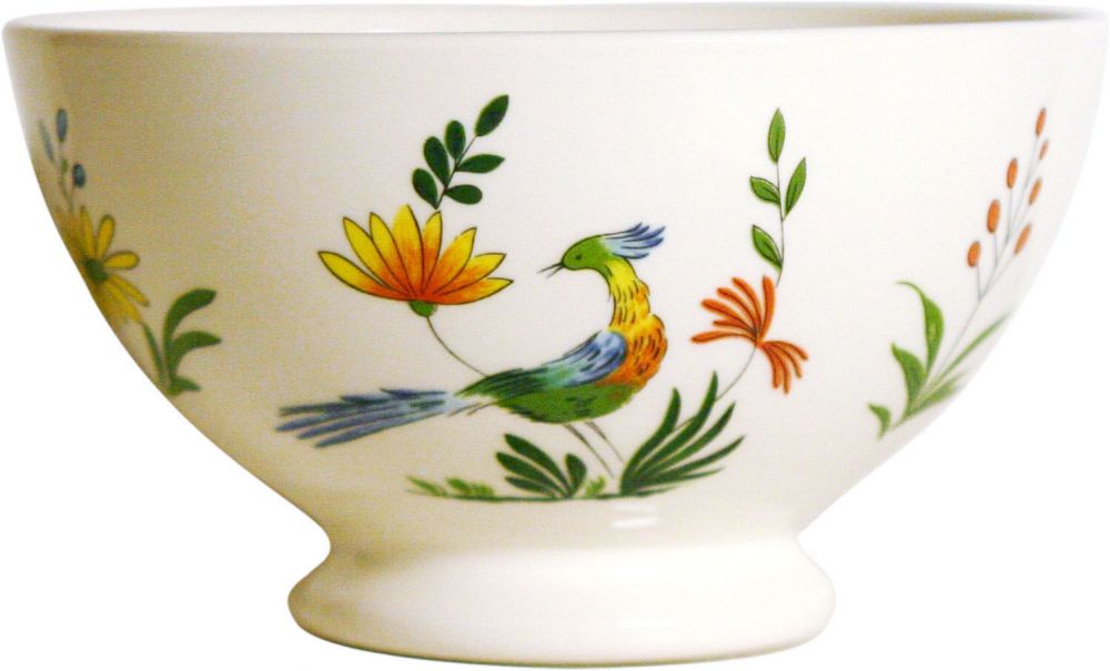 B 2 BOWLS OISEAUX DE PARADIS 380 мл., Д 13,5 см.,  В 7,5 см.,   0111C02H27 GIEN, Райская птица