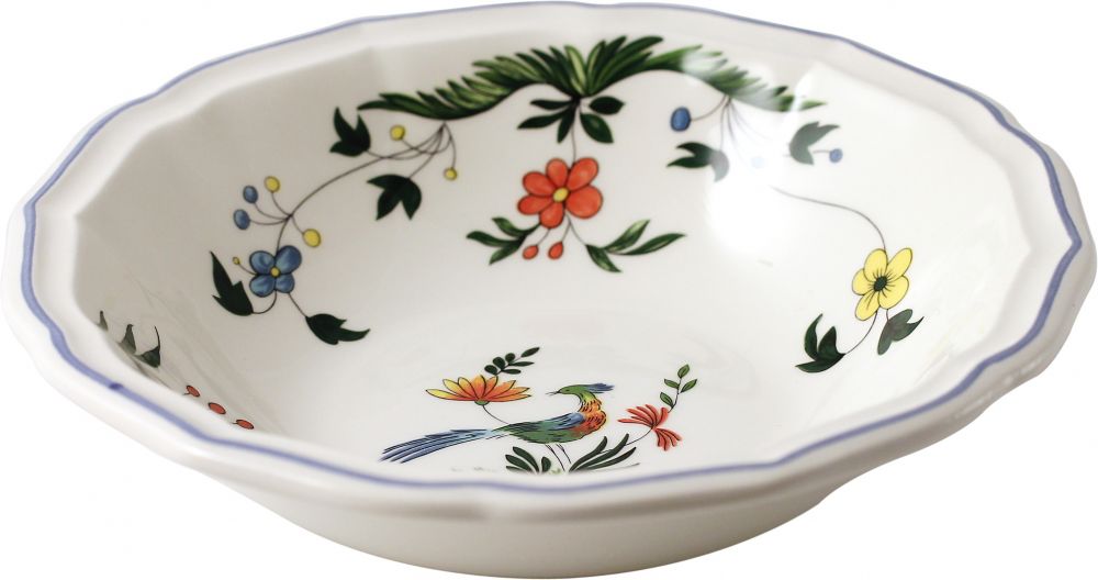 Набор 4 шт., CEREAL BOWLS OISEAUX PARADIS Д  17 см.- 350 мл.,   0111C04F22 GIEN, Райская птица