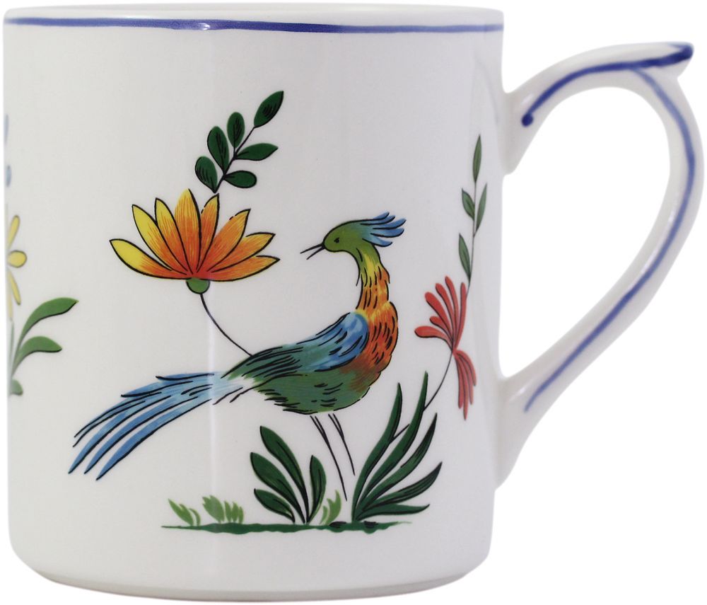 B 1 MUG LARGE OIS PARADIS 420 мл.-В 10,4 см.,   0111CMUX48 GIEN, Райская птица