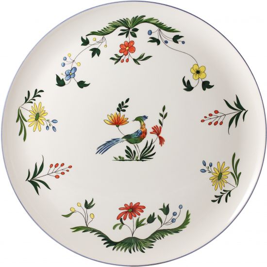 Блюдо для торта Д  32 см,, "Райские птицы" OISEAUX DE PARADIS Блюдо для торта Д  32 см,, "Райские птицы" OISEAUX DE PARADIS