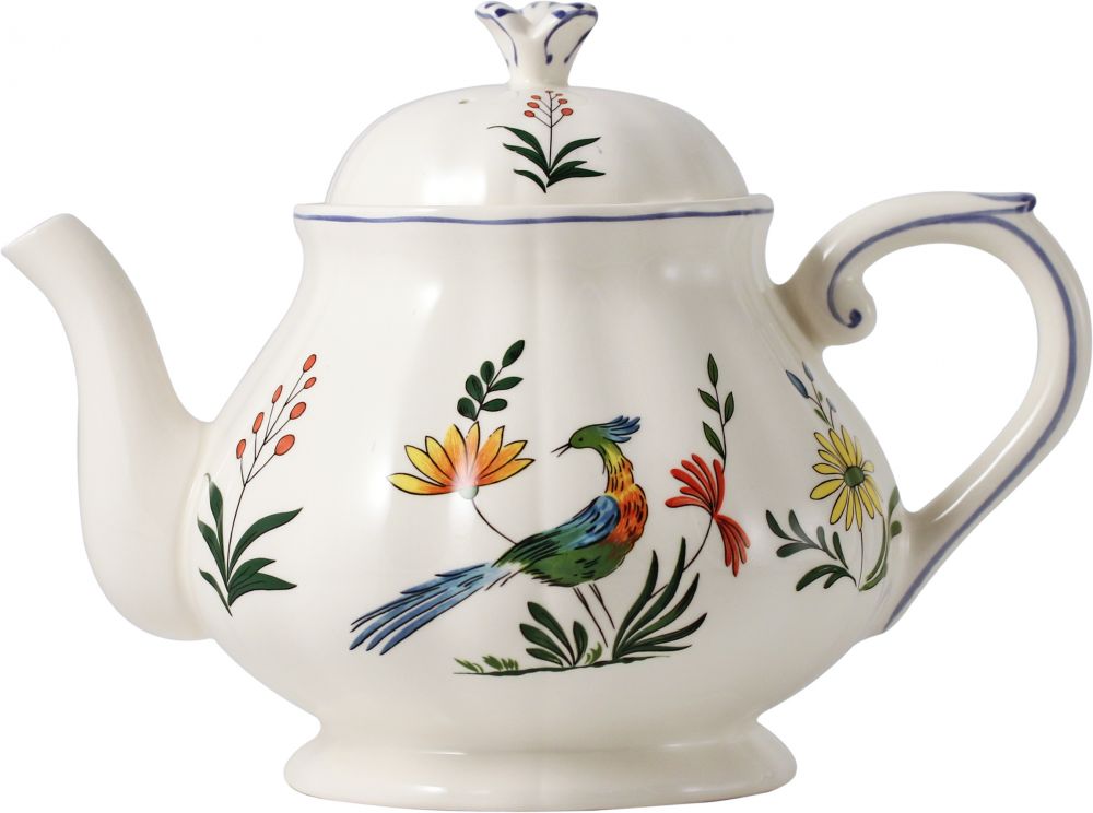 B 1 TEAPOT OISEAUX PARADIS 1,1л., -В 17 см.,   0111CTH248 GIEN, Райская птица