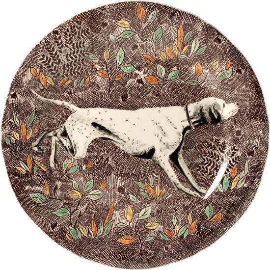 Десертная тарелка Поинтер 23,2 см., RAMBOUILLET Gien, 0126CAD526