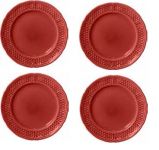 Набор тарелок для канапе 4 шт.. PONT AUX CHOUX RUBIS красный, Д18,3 см., GIEN, 1166B4A534