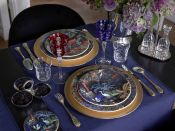 Набор обеденных тарелок 4 ШТ.., LE JARDIN DU PALAIS, Д 27,4 см,, GIEN