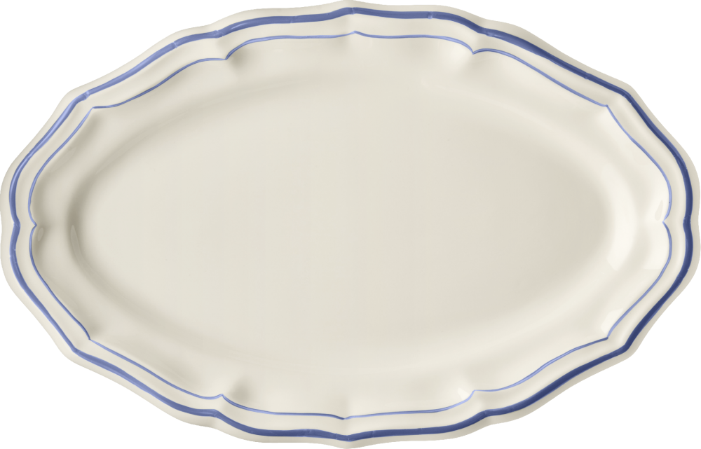 БЛЮДО ОВАЛЬНОЕ GIEN FILET BLEU, 41 X 26 см. 1540COV622