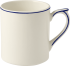 Кружка, FILET COBALT, GIEN, 25,5 мл. - В 9,5 см., 1541CMUG48