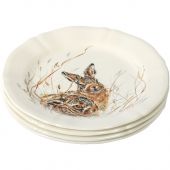Набор 4 шт., Тарелка десертная 23 см,,  Зверята в ассортименте SOLOGNE, GIEN