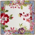Тарелка квадратная MILLEFLEURS, 17 X 17 см GIEN 1643CCCP01 Тарелка квадратная MILLEFLEURS, 17 X 17 см GIEN 1643CCCP01