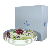 Тарелка для пасты набор 4 ШТ.., MILLEFLEURS, Д 27,4 см, В 6 см GIEN