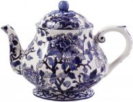 ЧАЙНИК, GIEN, PIVOINES BLEUES, 1,1 L - H 17 cm ЧАЙНИК, GIEN, PIVOINES BLEUES, 1,1 L - H 17 cm