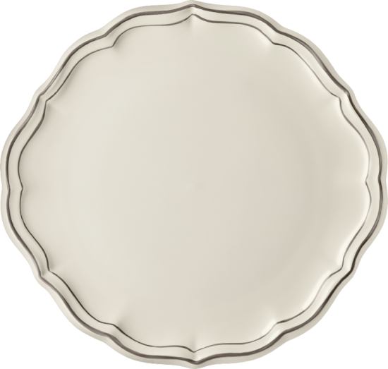 Блюдо для торта 31,7 см., FILET TAUPE, GIEN, 1692BPGA22