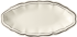 Блюдо овальное 26,5 X 13,2 см., FILET TAUPE, GIEN, 1692CRAV22