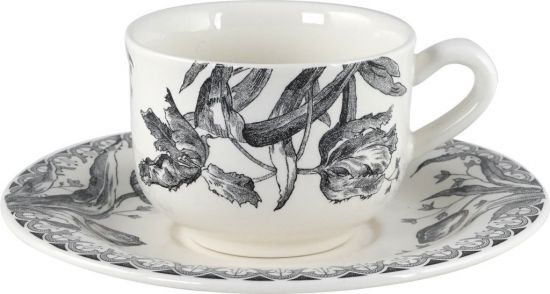 Набор из 2-х кофейных пар, 100 мл., Д4 см., TULIPS, GIEN Набор из 2-х кофейных пар, 100 мл., Д4 см., TULIPS, GIEN