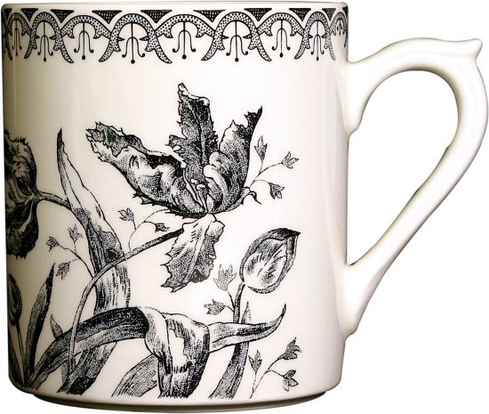 Кружка TULIPES NOIRES, 255 мл,, - H 9,5 см,, GIEN