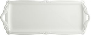 Блюдо прямоугольное сервировочное  ROCAILLE BLANC, 39 X 15,5 cm GIEN