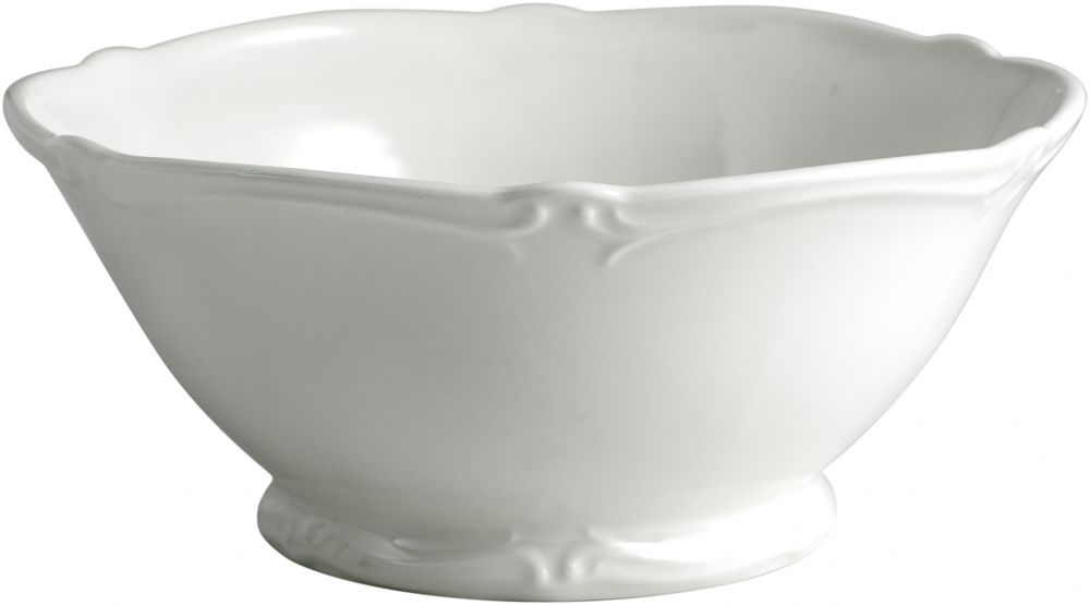 Салатник  ROCAILLE BLANC, Д  24,7 cm GIEN