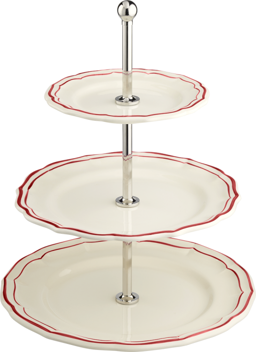 Этажерка для выпечки и фруктов FILET ROUGE, Д 27,4 см - В 30 см - см,, GIEN