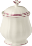 Сахарница, FILET PIVOINE, GIEN, 300 мл., - В13 см., Сахарница, FILET PIVOINE, GIEN, 300 мл., - В13 см.,