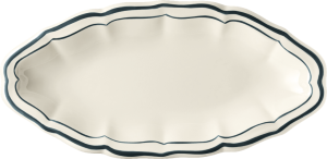 Овальное блюдо, FILET ACAPULCO, GIEN, 26,5 X 13,2 см.,1832CRAV22 Овальное блюдо, FILET ACAPULCO, GIEN, 26,5 X 13,2 см.,1832CRAV22