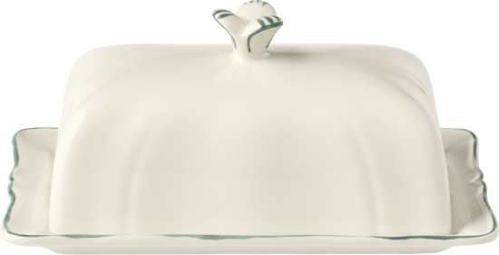 Масленка, FILET CELADON, GIEN, 17,8 X 13,5 см.,