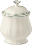 Сахарница, FILET CELADON, GIEN, 300 мл., - В13 см.,