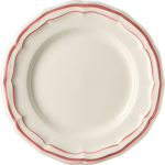 Набор тарелок закусочных 4 шт., FILET CORAIL, GIEN, Д 16,5 см.