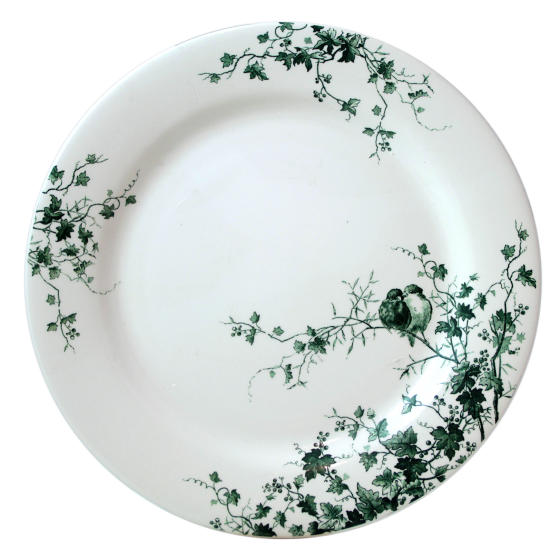 Тарелка обеденная набор 4 ШТ.., LES OISEAUX, Д 27,4 cm GIEN