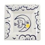 Блюдо квадратное Птица и Луна, Сентиментальный архипелаг, 22х22 см., Gien