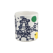 Кружка Эйфелева башня, Сентиментальный архипелаг, 255 мл., В9,5 см., Gien