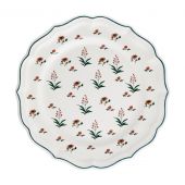 Набор тарелок десертных 4 шт. Д  23.5 см.,Herbier du Paradis, 1866B4AB22 GIEN, Райский гербарий