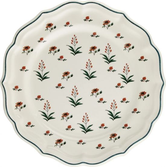 Набор тарелок десертных 4 шт. Д  23.5 см.,Herbier du Paradis, 1866B4AB22 GIEN, Райский гербарий