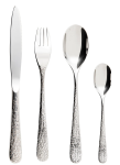 Набор столовых приборов 24 предмета, (6 столовых ложек, 6 столовых вилок, 6 чайных ложек, 6 столовых ножей) SUPERNATUR, DEGRENNE