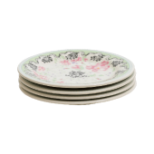 НАБОР ИЗ 4 ДЕСЕРТНЫХ ТАРЕЛОК POMPADOUR  Д16,5 СМ., GIEN LADUREE