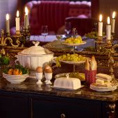 Этажерка для выпечки и фруктов FILET БОРДО, Д 27,4 см. - В 30 см., GIEN, 1869CEMU22