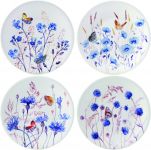 Тарелка десертная набор 4 ШТ.., AZUR, Д 22 см,, GIEN