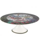 Тортовница Д30 см. В11 см. LE JARDIN DU PALAIS, Дворцовый сад, GIEN,1853BPGD00