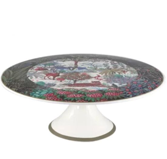 Тортовница Д30 см. В11 см. LE JARDIN DU PALAIS, Дворцовый сад, GIEN,1853BPGD00