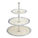 Этажерка для выпечки и фруктов FILET COBALT, Д 27,4 см - В 30 см - см,, GIEN