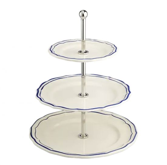 Этажерка для выпечки и фруктов FILET COBALT, Д 27,4 см - В 30 см - см,, GIEN