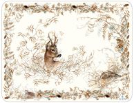 Поднос , акрил,  SOLOGNE, 37 X 28,3 см,, GIEN