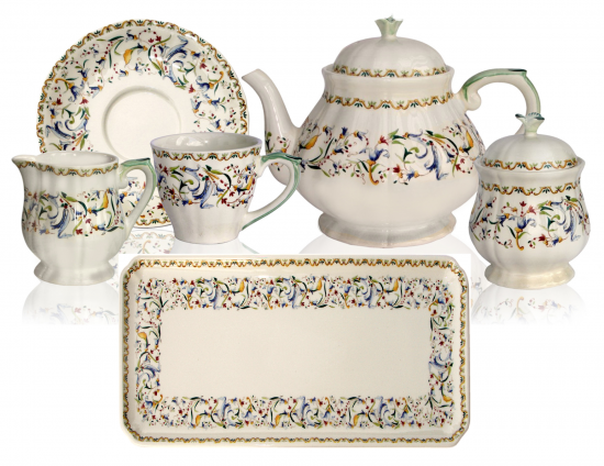Сервиз чайный Gien Тоскана на 6 персон 16 предметов